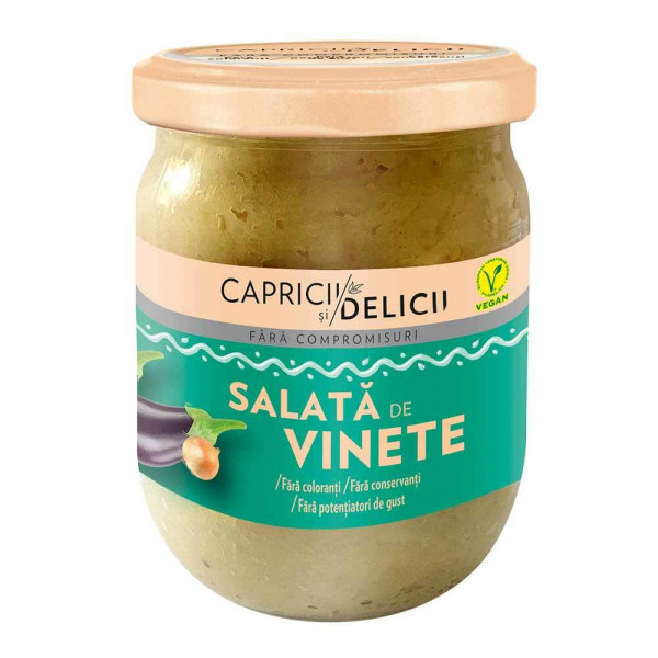 Salata de vinete Capricii si Delicii 525 g