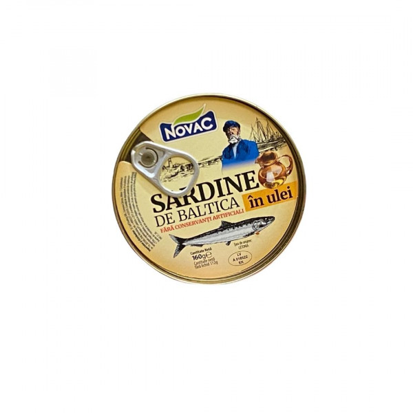 Sardine Baltice in ulei vegetal 160 g