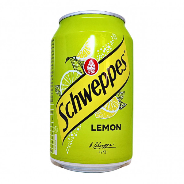 Suc Schweppes Lemon doza 330 ml, 24 buc