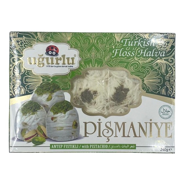 Vata de zahar cu aroma de fistic Ugurlu 240 g