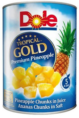 Ananas cub Dole 432 g