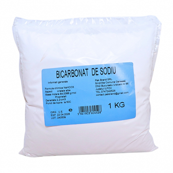 Bicarbonat de sodiu Pak Brand 1 kg