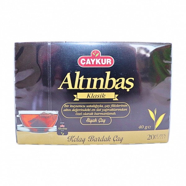 Ceai negru turcesc Caykur Altinbas 40 g, 20 plicuri