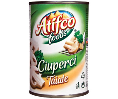Ciuperci taiate Atifco 280 g