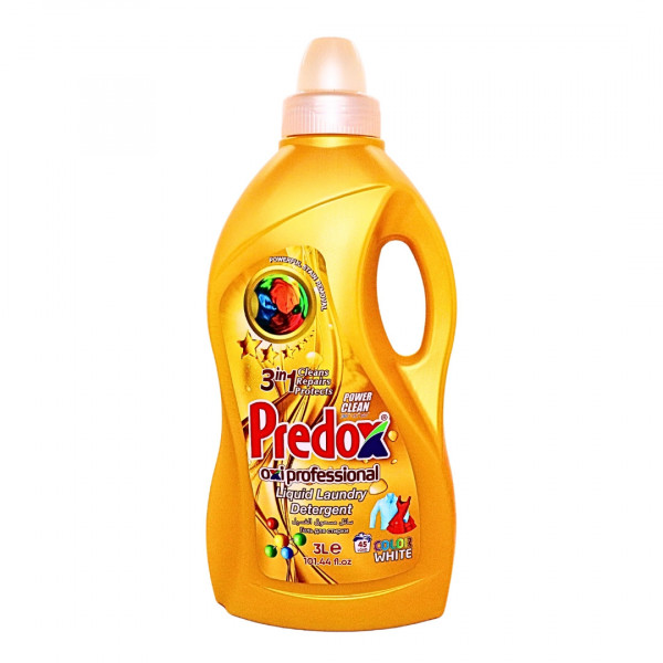 Detergent lichid 3in1 Predox Gold 3 L, 45 spalari