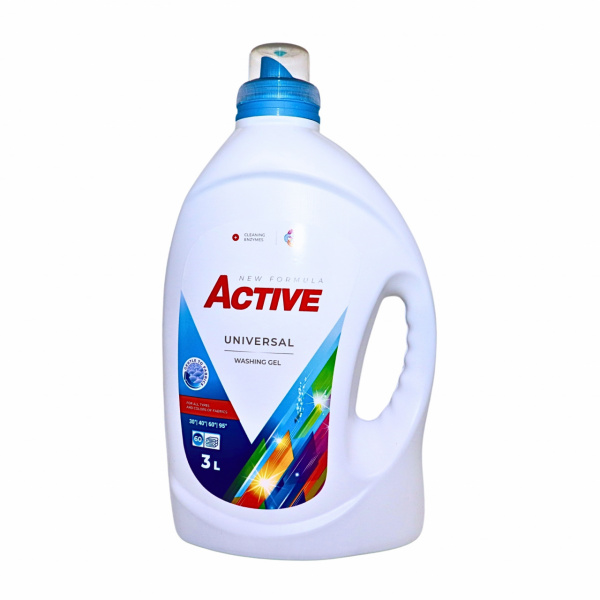 Detergent lichid Active Universal 3 L, 60 spalari