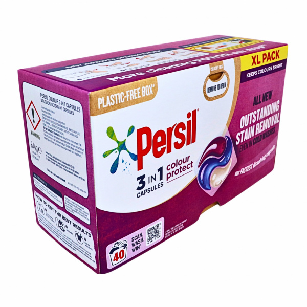 Detergent Persil Colour Protect 40 capsule, 844 g, cutie carton