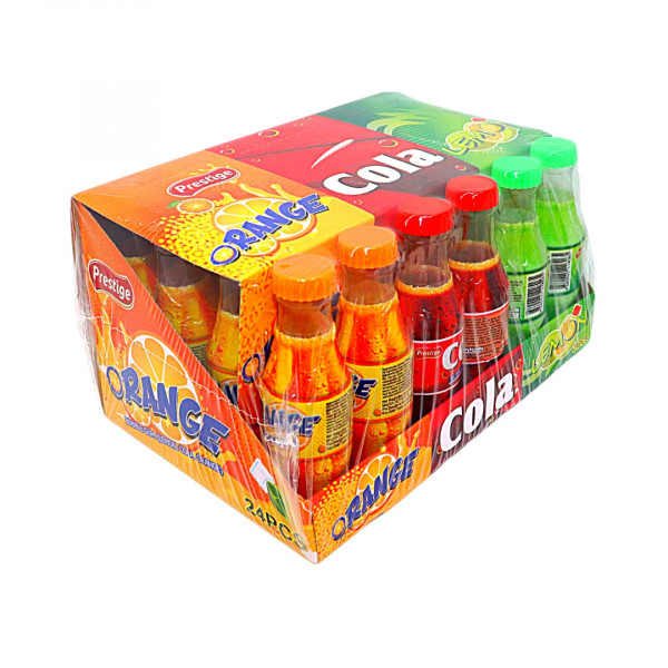 Guma in sticla de plastic 6 g, 24 buc