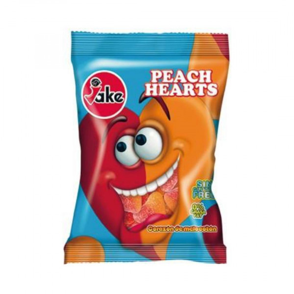 Jeleuri Peach Hearts Jake 100 g