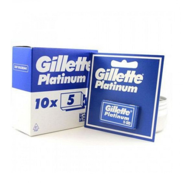 Lame Gillette Platinum, 10 buc