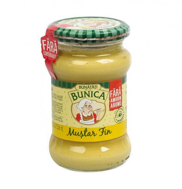 Mustar fin Bunica 300 g