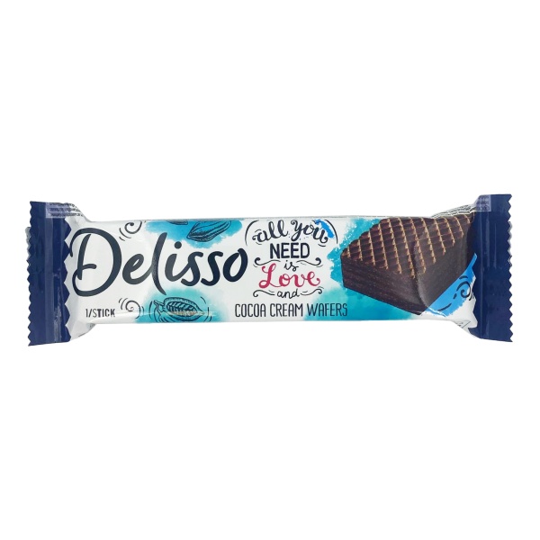 Napolitane cu crema de cacao Toren Delisso 28 g, 24 buc