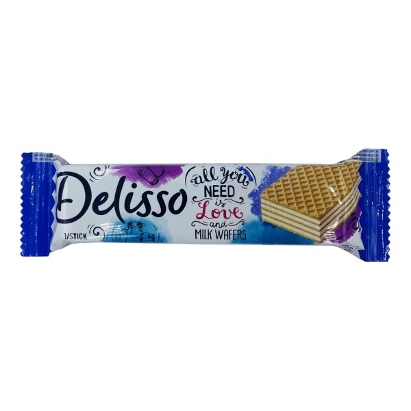 Napolitane cu crema de lapte Toren Delisso 28 g, 24 buc