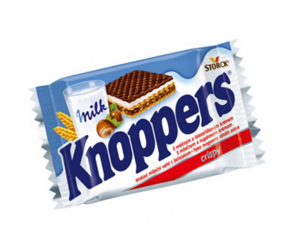 Napolitane Knoppers 25 g, 24 buc