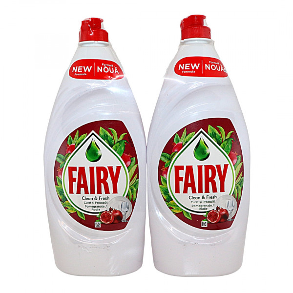 Pachet detergent vase Fairy de rodie 875 ml x 2 buc