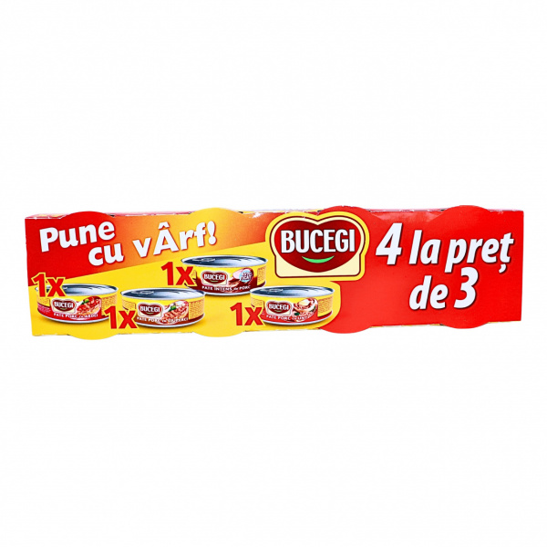 Pate de porc Bucegi 4 x 120 g