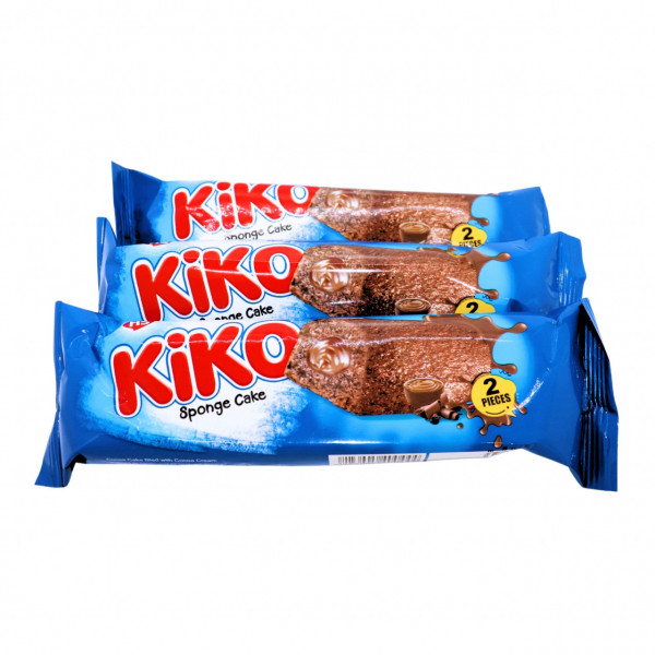 Prajituri de cacao si crema cacao Kiko 38 g, 24 buc