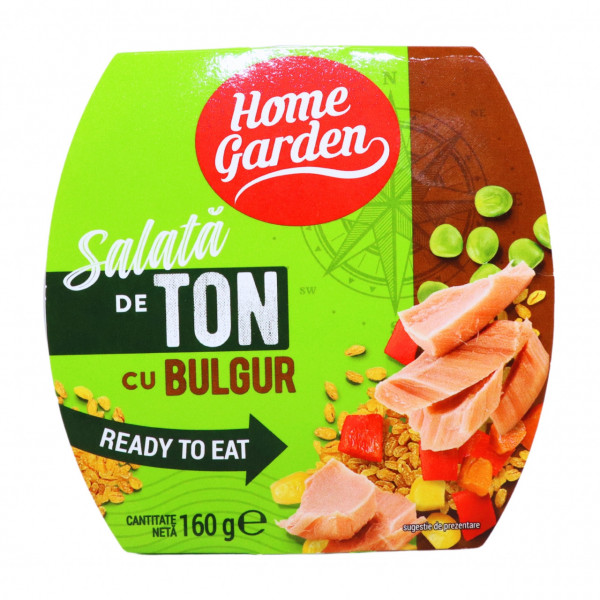Salata de ton cu bulgur Home Garden 160 g