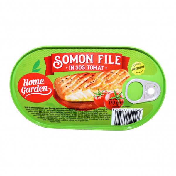 Somon file in sos tomat Home Garden 170 g