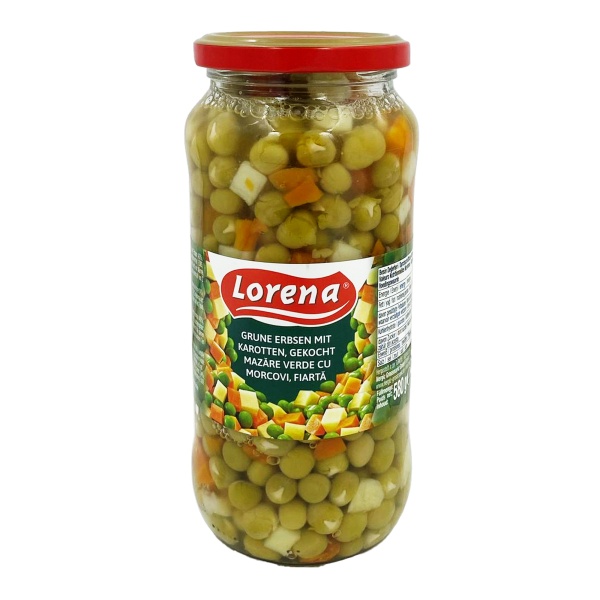Amestec de legume la borcan Lorena 580 g