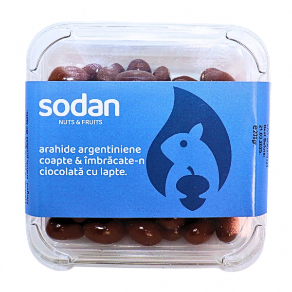 Arahide coapte argentiniene in ciocolata Sodan 200 g