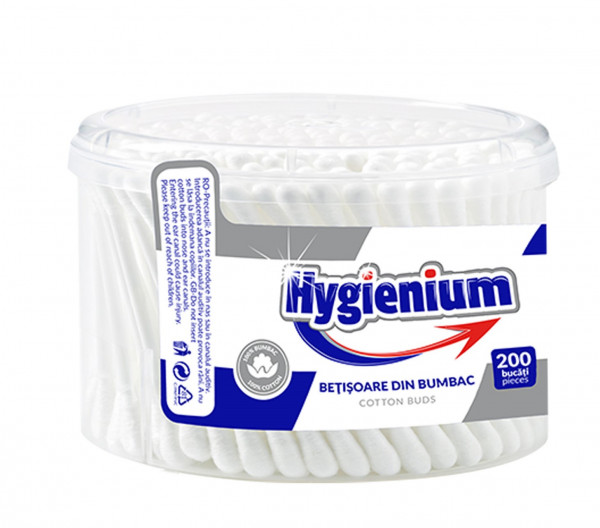 Betisoare urechi Hygienium, 200 buc
