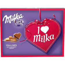 Bomboane ciocolata I Love Milka 110 g