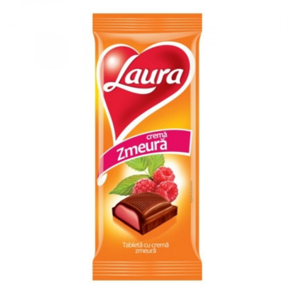 Ciocolata cu zmeura Laura 92-95 g