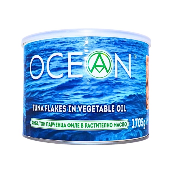 Conserva de ton fulgi in ulei vegetal Ocean 1,705 kg