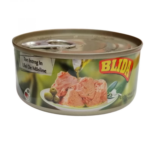 Conserva ton intreg in ulei de masline Blida 160 g