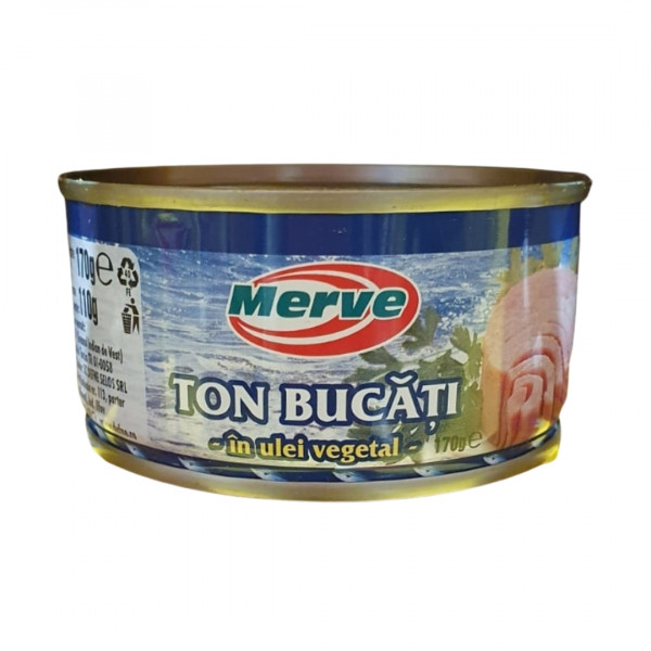 Conserva ton maruntit Merve 170 g