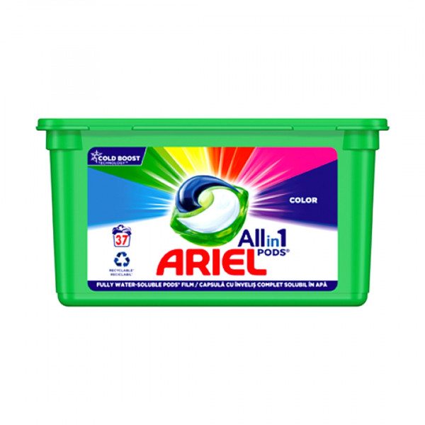 Detergent gel cu 37 capsule Ariel Color