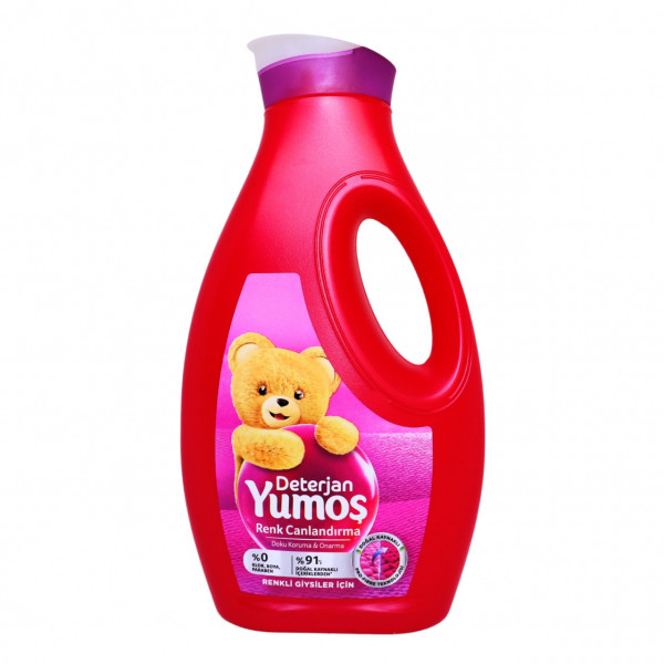 Detergent lichid gel color Yumos 2520 ml