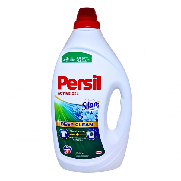 Detergent Persil Silan activ gel 38 spalari, 1,71 litri