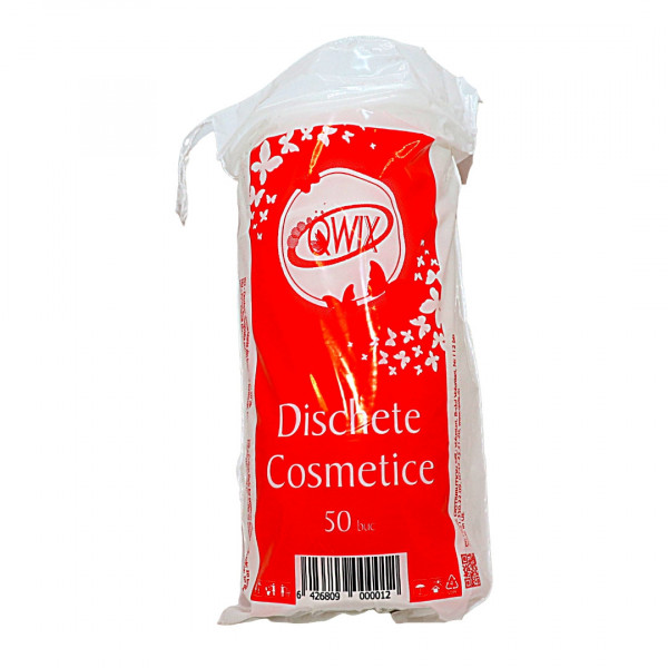 Dischete cosmetice Qwix, 50 buc