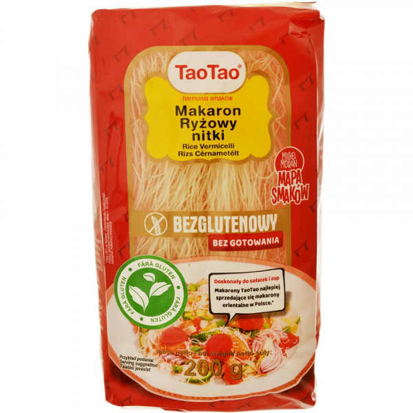Fidea din orez Tao Tao 200 g