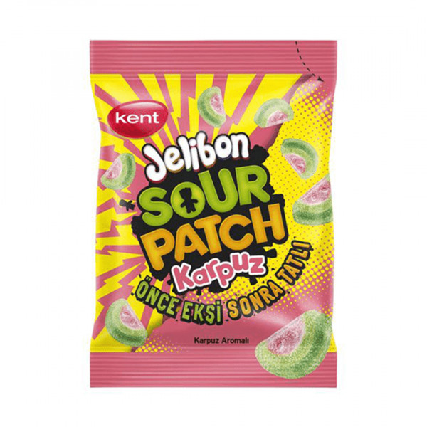 Jeleu cu pepene Jelibon Sour Patch 80 g