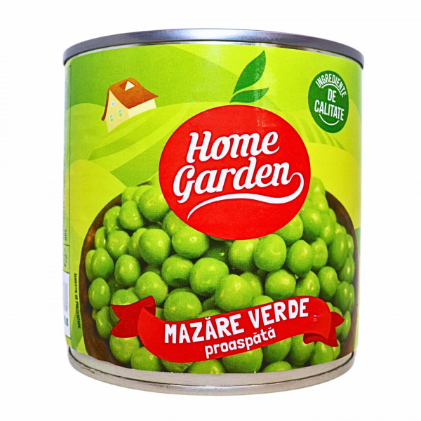Mazare verde proaspata Home Garden cutie metalica 420 g