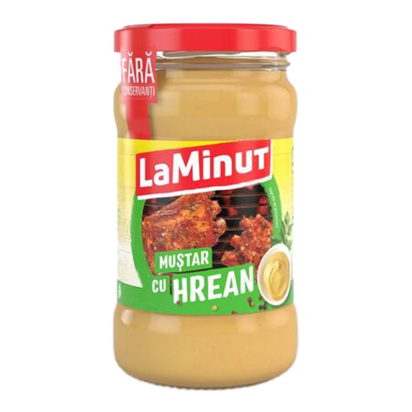 Mustar cu hrean La Minut, 290 g