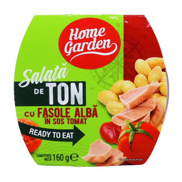 Salata de ton cu fasole Home Garden 160 g