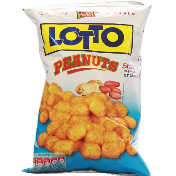 Snacks cu alune Lotto 35 g, 40 buc