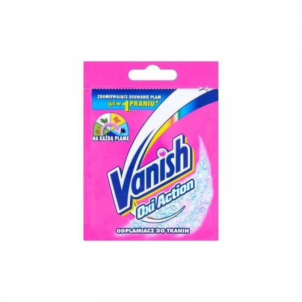 Solutie pudra de curatat pete Vanish Oxy 30 g, 20 buc