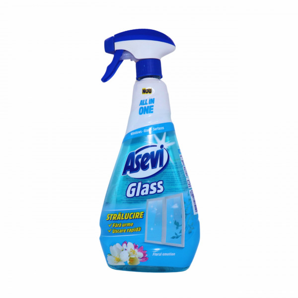 Solutie spray geamuri Asevi Glass 750 ml