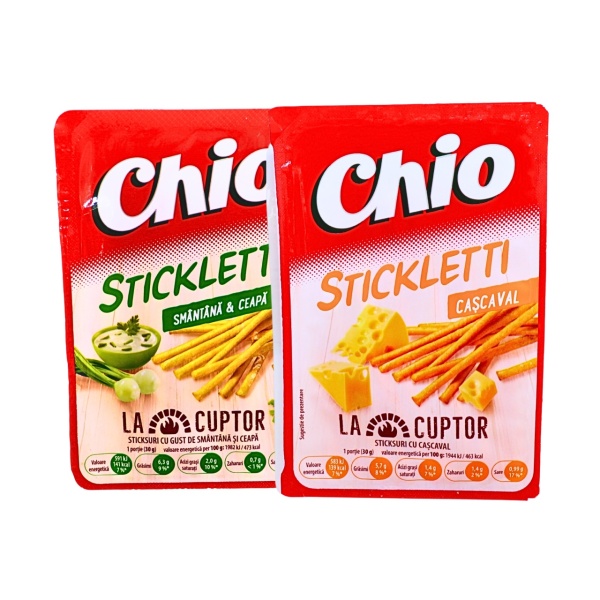 Sticks cu arome Stickletti Chio 80 g