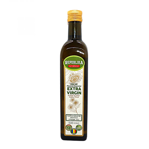 Ulei extravirgin din floarea soarelui Republika 500 ml