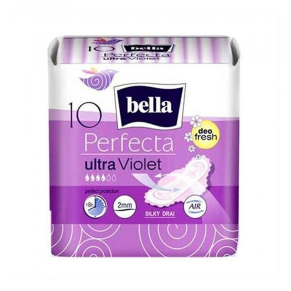 Absorbante Bella Perfecta Slim Violet, 10 buc