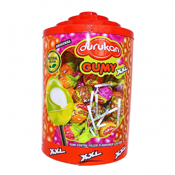 Acadele la bol Gummy XXL Durukan 21 g, 70 buc