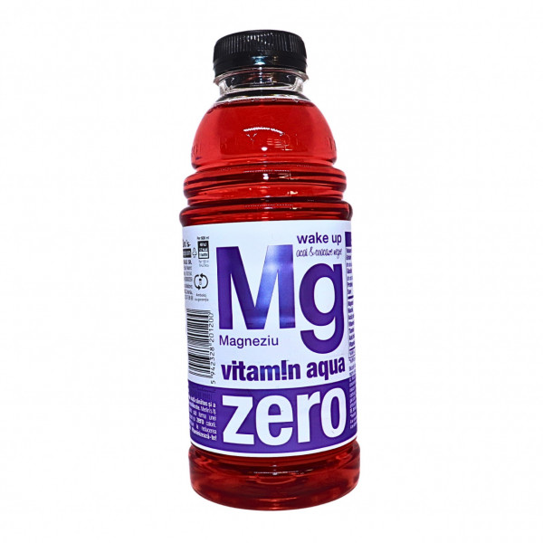 Apa vitaminizata coacaze si acai fara zahar Magnesium Mg Zero 600 ml SGR