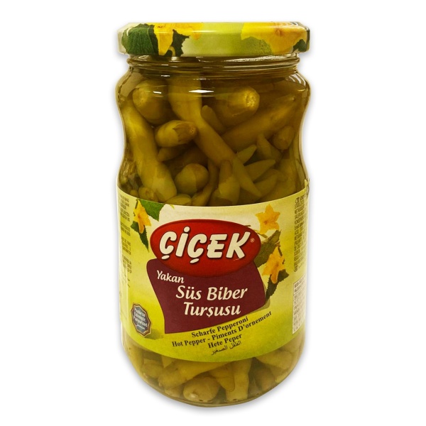 Ardei iute chilli in otet Cicek 370 g
