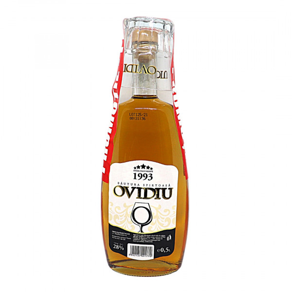 Bautura spirtoasa Ovidiu cu pahar 500 ml